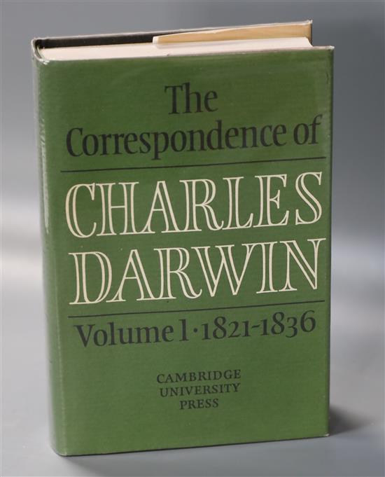 Darwin, Charles - The Correspondence of, 1-16 in 17 vols, qto, cloth with d.js, Cambridge 2008